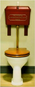 Crapper toilet